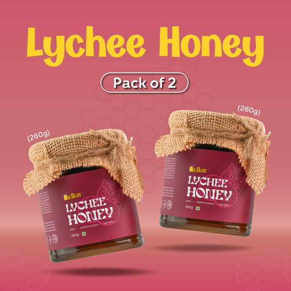 Lychee Honey + Lychee Honey 260 GM + 260 GM (Pack of 2)