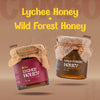 Wild Forest Honey + Lychee Honey 260 GM + 260 GM (Pack of 2)