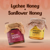 Sunflower Honey + Lychee Honey 260 GM + 260 GM (Pack of 2)