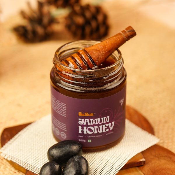 Jamun Honey + Organic Honey 260 GM + 260 GM (Pack of 2)