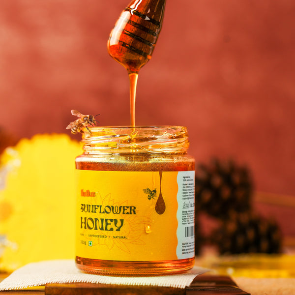 Sunflower Honey + Lychee Honey 260 GM + 260 GM (Pack of 2)