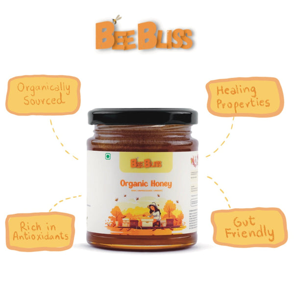 Sunflower Honey + Organic Honey 260 GM + 260 GM (Pack of 2)