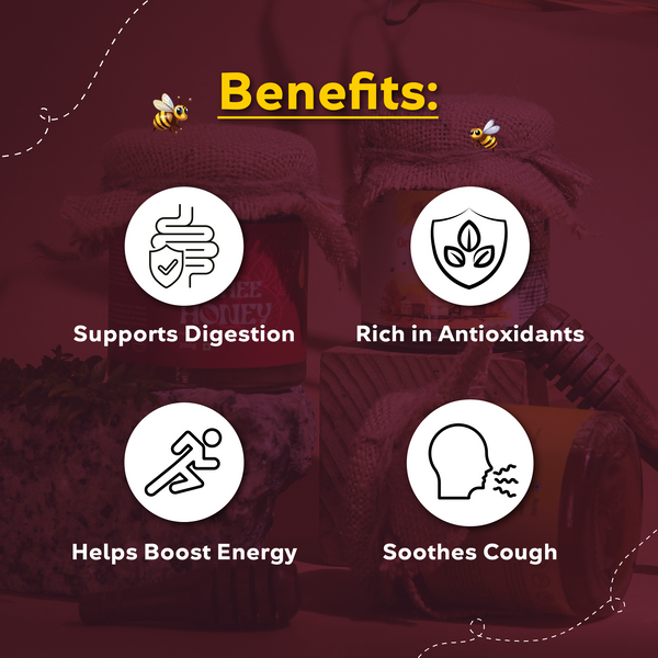 Jamun Honey + Lychee Honey 260 GM + 260 GM (Pack of 2)