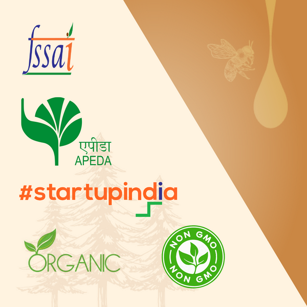 Wild Forest Honey + Organic Honey 260 GM + 260 GM (Pack of 2)